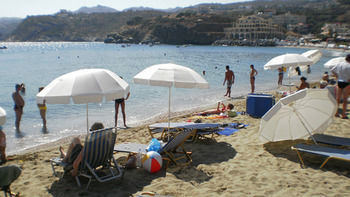 Sirena Apartments Agia Pelagia  Bagian luar foto